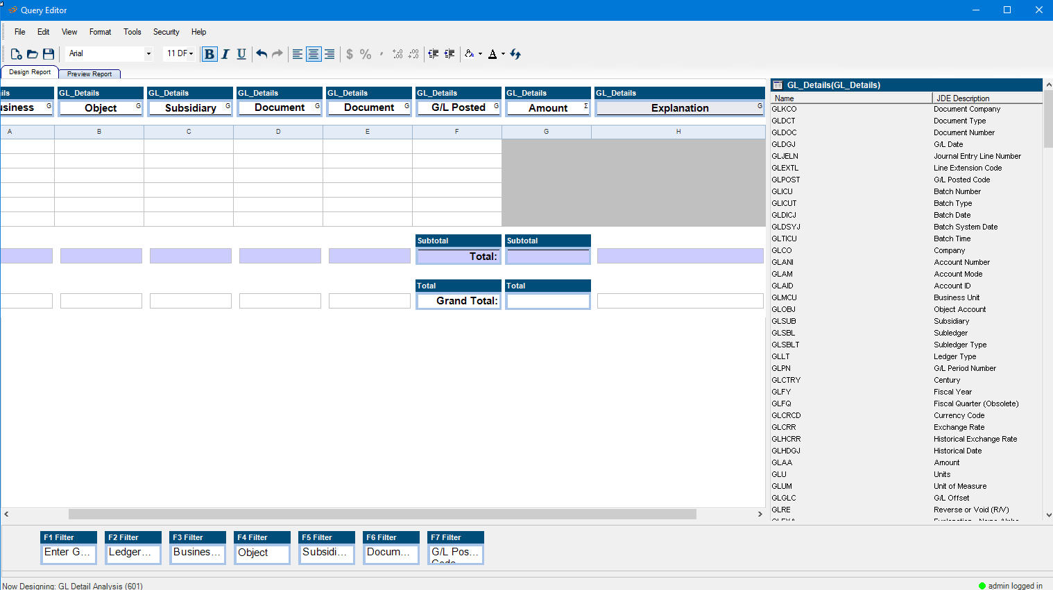 Cetova C-QRY interface for JD Edwards
